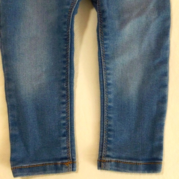 old navy ballerina skinny stretch denim jeans 18-24 months baby girl - Picture 3 of 7